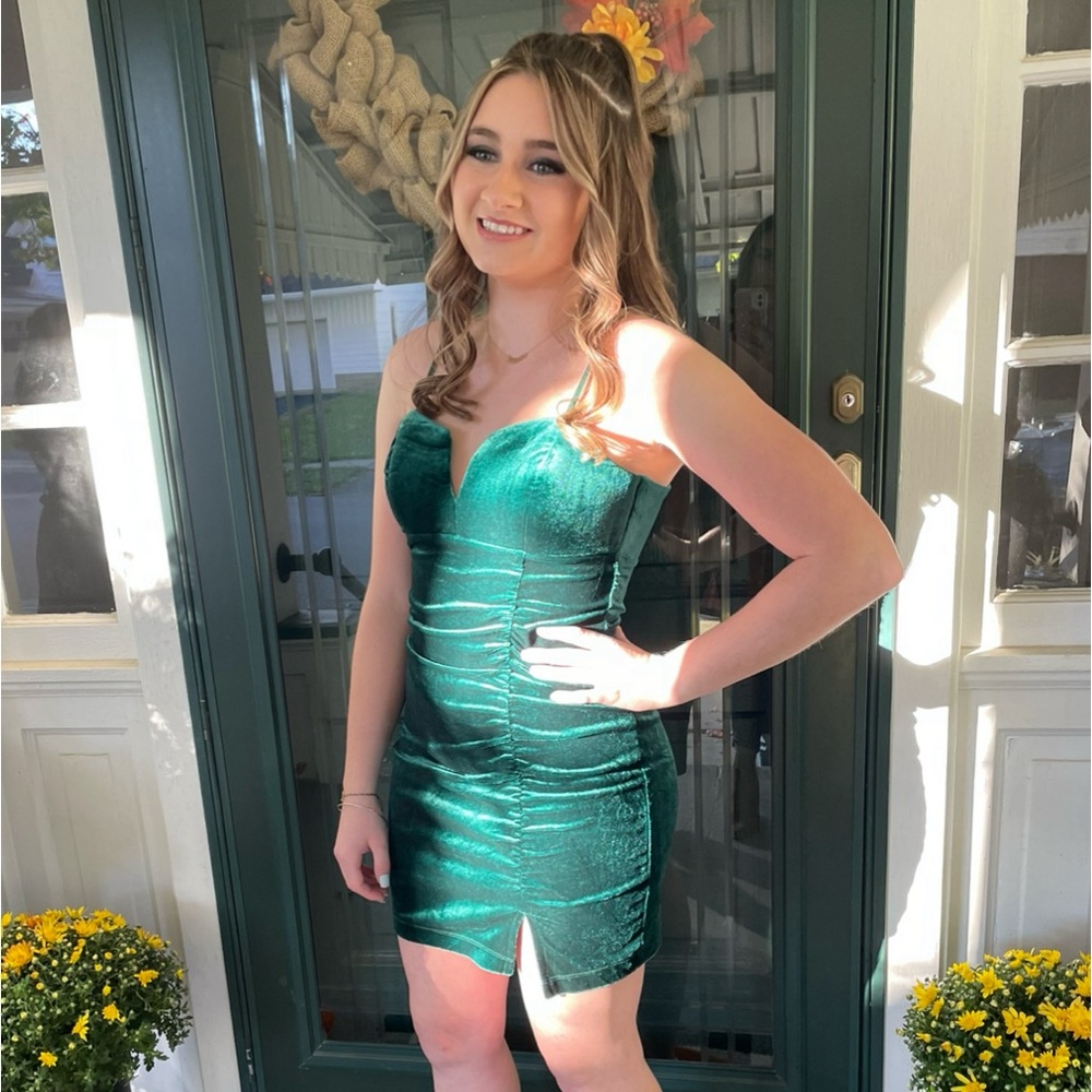 Green size small homecoming dress